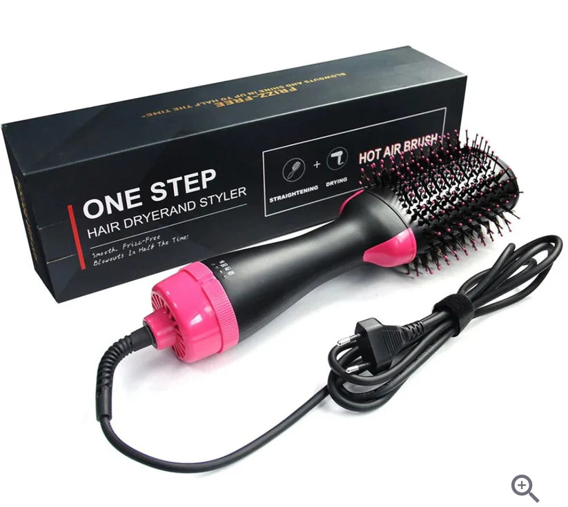 Volumizer hair dryer and hot air brush 3 in 1
