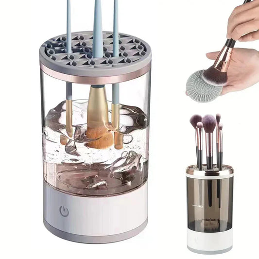 Efficient Makeup Brush Cleaner – One-Touch Deep Cleaning